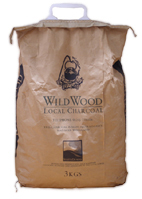 WildWood Sustainable Charcoal (3kg bag) - for an