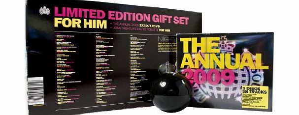 Nightlife The Annual 2009 Gift Set For Him (CD and aftershave set)