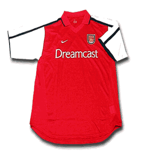 Nike 00-02 Arsenal Home shirt