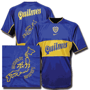 01-02 Boca Juniors Toyota Cup 2001 shirt