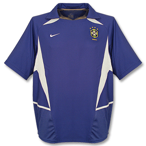 Nike 02-03 Brazil Away Shirt - 4 Star