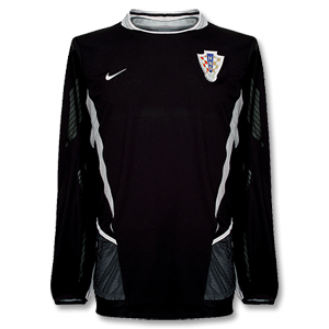 02-03 Croatia Home Gk Jers L/S - Players Dual Layer