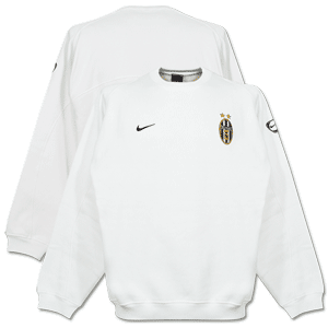 03-04 Juventus L/S Crew Training Top- Whi