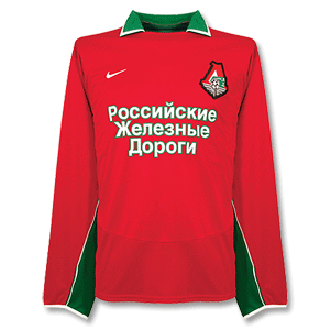 Nike 04-05 Lokomotiv Moscow Home L/S shirt