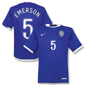 Nike 06-07 Brasil Away Shirt   Emerson 5