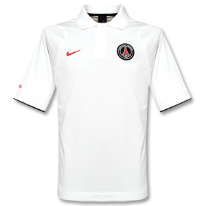 Nike 06-07 PSG Polo Shirt-White