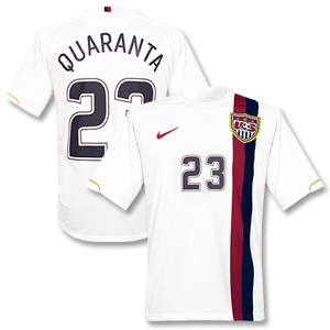 06-07 USA Home Shirt + Quaranta 23