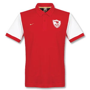 07-08 Arsenal Culture Polo Shirt - red