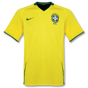 Nike 07-09 Brasil Home shirt