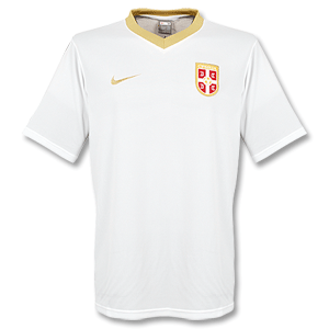 Nike 07-09 Serbia Away Kick-off shirt