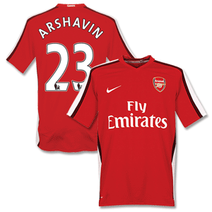 Nike 08-09 Arsenal Home Shirt   Arshavin 23