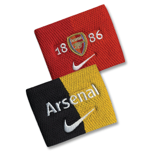 08-09 Arsenal Wristband Red/Yellow