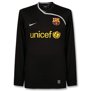 Nike 08-09 Barcelona Home GK L/S Shirt