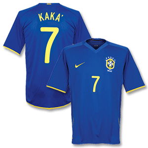 Nike 08-09 Brasil Away shirt   Kaka No.7