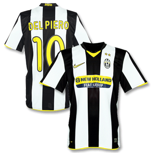 Nike 08-09 Juventus Home Shirt Kitroom Version   Del Piero 10