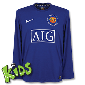 Nike 08-09 Man Utd 3rd Shirt - L/S Boys