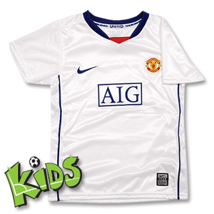Nike 08-09 Man Utd Away Boys Shirt
