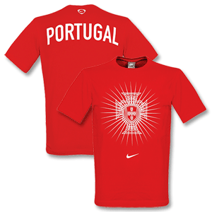 08-09 Portugal Federation Tee - Red (South American Import)