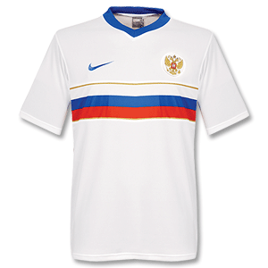 Nike 08-09 Russia Home Kick Off Shirt