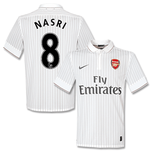 Nike 09-10 Arsenal 3rd Shirt   Nasri 8
