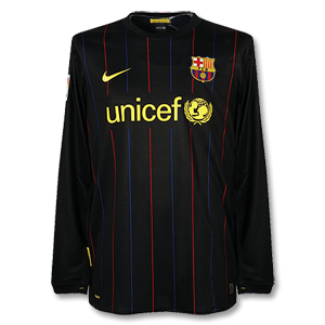 09-10 Barcelona GK L/S Shirt black