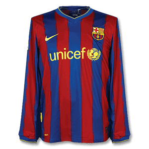 Nike 09-10 Barcelona Home L/S Shirt