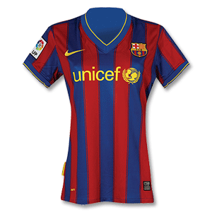 Nike 09-10 Barcelona Home Womens Shirt