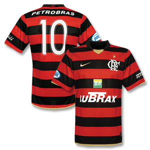 Nike 09-10 Flamengo Home Shirt   No. 10