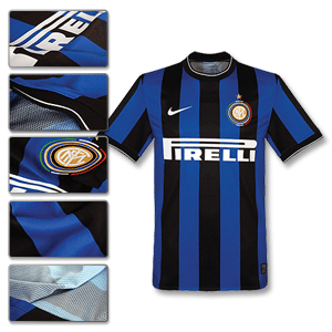09-10 Inter Milan Home Players Shirt *includes Scudetto Patch