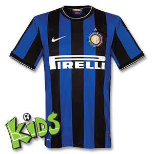 Nike 09-10 Inter Milan Home Shirt - Boys