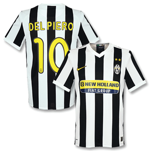 Nike 09-10 Juventus Home Limited Edition Players Shirt   Del Piero 10