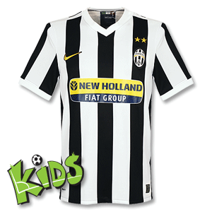 Nike 09-10 Juventus Home Shirt - Boys