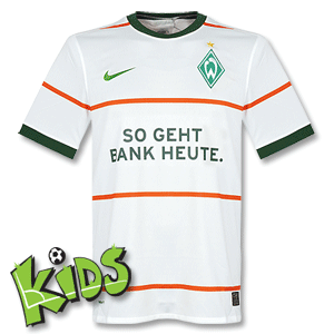 Nike 09-10 Werder Bremen Away Shirt - Boys