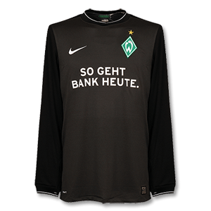 Nike 09-10 Werder Bremen L/S GK Shirt - Dark Grey