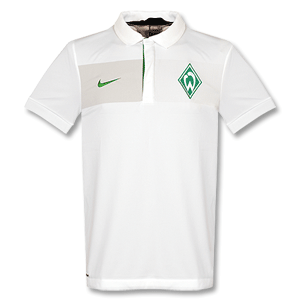 Nike 09-10 Werder Bremen Travel Polo Shirt - White