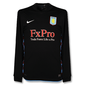 Nike 10-11 Aston Villa Away L/S Shirt