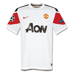 10-11 Man Utd Away Shirt + C/L Patch + Respect