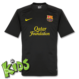 11-12 Barcelona Away Stadium Shirt - Boys