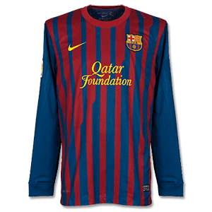 Nike 11-12 Barcelona Home L/S Shirt