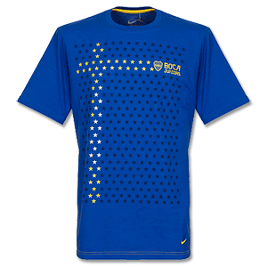 11-12 Boca Juniors Core T-Shirt - Royal