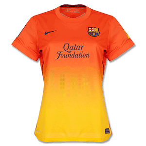 12-13 Barcelona Away Womens Shirt