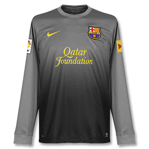 Nike 12-13 Barcelona L/S GK Shirt (Inc.TV3 Patch)