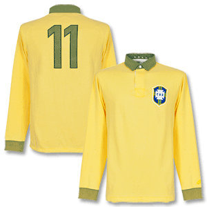 Nike 12-13 Brasil 1823 Rugby L/S Shirt - Yellow