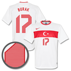 Nike 12-13 Turkey Away Shirt   Burak 17 (Fan Style)