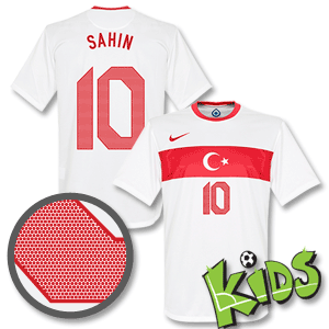 Nike 12-13 Turkey Away Stadium Shirt - Boys   Sahin