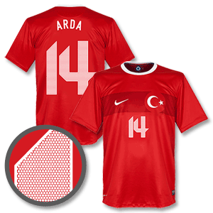 Nike 12-13 Turkey Home Shirt   Arda 14 (Fan Style)