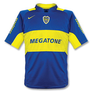 2006 Boca Juniors Home Shirt (Megatone Sponsor)