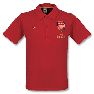 Nike 2008 Arsenal Travel Polo Shirt - red