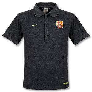 Nike 2008 Barcelona Travel Polo Shirt - Dark Grey