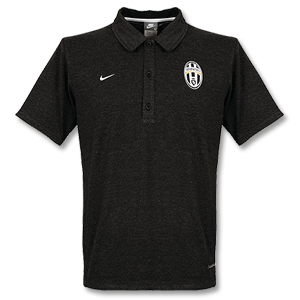 Nike 2008 Juventus Travel Polo Shirt - Black/White